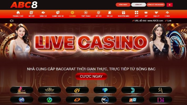 Casino ACB88 cực kỳ hấp dẫn và sống động